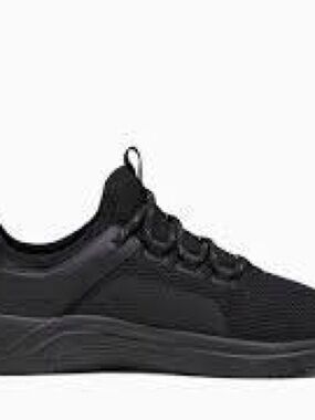 Puma Women's All-Black Low-Profile Sneaker
